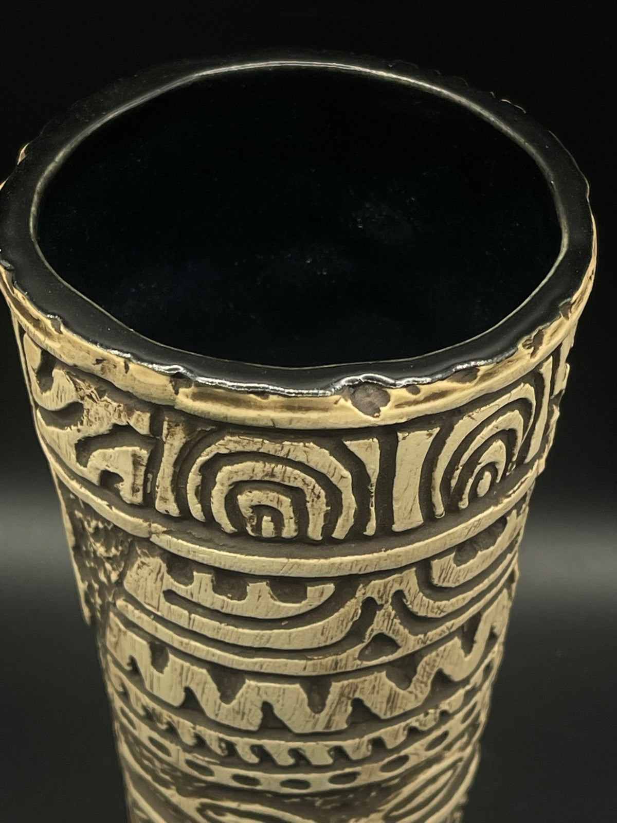 Vintage Marquesan Mana — Dark Wash, Black Interior — photo 2